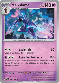 Malvalame (Écarlate et Violet Évolutions à Paldea 098)