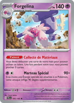 Forgelina (Écarlate et Violet Évolutions à Paldea 105)
