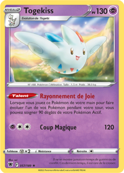Togekiss (Épée et Bouclier Astres Radieux 057)