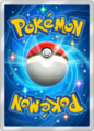Le verso d'une carte dans JCC Pokémon Pocket.