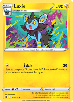 Luxio (Épée et Bouclier Stars Étincelantes 050)