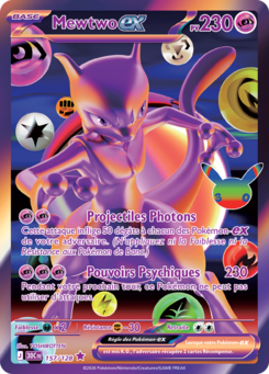 Mewtwo-ex (30e Anniversaire 157)