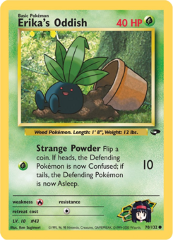 Erika's Oddish (Gym Challenge 70)