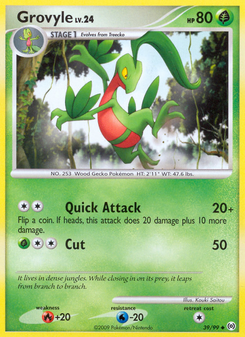 Grovyle (Platinum Arceus 39)