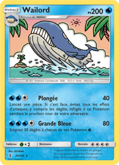 Wailord (Soleil et Lune Gardiens Ascendants 30)