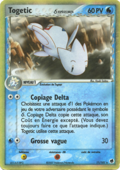 Togetic δ (EX Île des Dragons 11)
