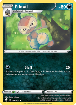 Pifeuil (Épée et Bouclier Évolution Céleste 096)