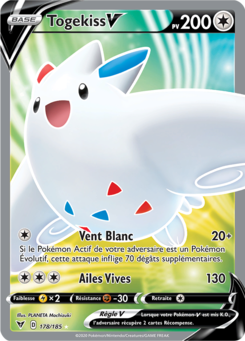 Togekiss-V (Épée et Bouclier Voltage Éclatant 178)