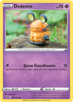 Dedenne (Épée et Bouclier Voltage Éclatant 077)
