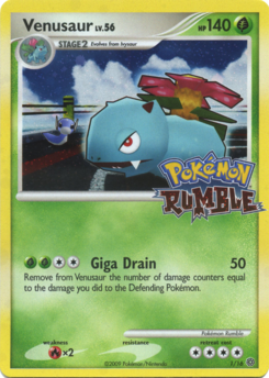 Venusaur (Pokémon Rumble 1)