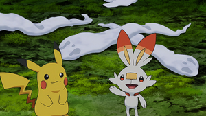 LV010 - Pikachu de Sacha et Flambino de Goh.png