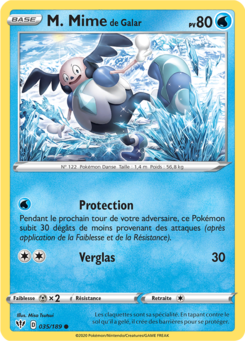 M. Mime de Galar (Épée et Bouclier Ténèbres Embrasées 035)