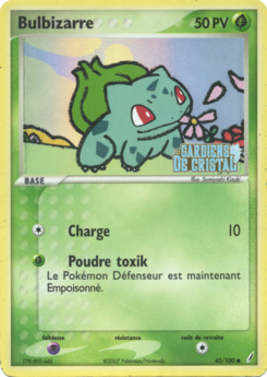 Bulbizarre (EX Gardiens de Cristal 45)
