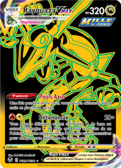 Rayquaza-VMAX (Épée et Bouclier Tempête Argentée TG29)