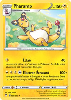 Pharamp (Épée et Bouclier Évolution Céleste 056)