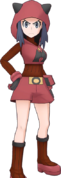 Le Sbire Team Magma féminin dans Pokémon Masters EX.