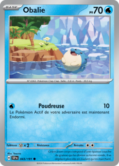 Obalie (Écarlate et Violet Étincelles Déferlantes 043)
