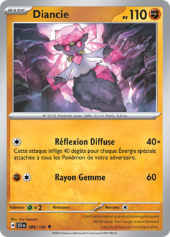 Diancie (Écarlate et Violet Couronne Stellaire 086)