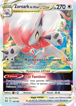 Zoroark de Hisui-VSTAR (Épée et Bouclier Origine Perdue 147)