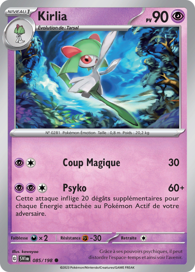 Kirlia, PokéPédia