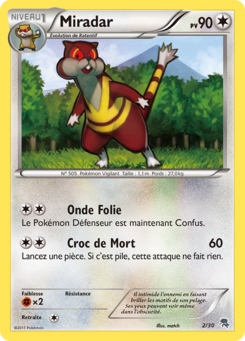 Miradar (Noir & Blanc Kit du Dresseur Zoroark 2)