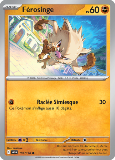 Férosinge (Écarlate et Violet 107)