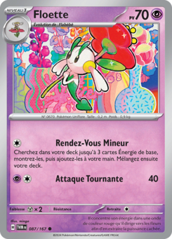 Floette (Écarlate et Violet Mascarade Crépusculaire 087)