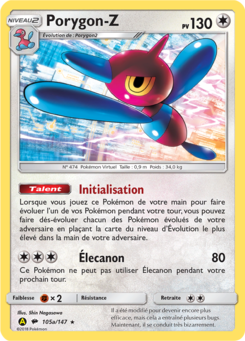 Porygon-Z (Soleil et Lune Ombres Ardentes 105a)