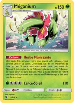 Méganium (Soleil et Lune Tonnerre Perdu 8)
