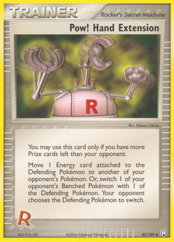 Pow! Hand Extension (EX Team Rocket Returns 85)