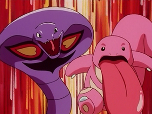 EP145 - Arbok et Excelangue de Jessie.png