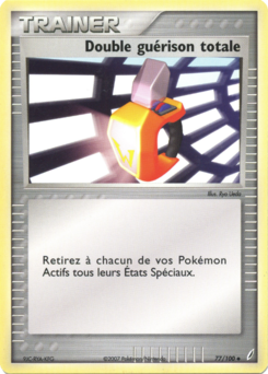 Double guérison totale (EX Gardiens de Cristal 77)