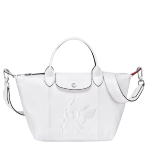 Longchamp Sac à main blanc avant.png
