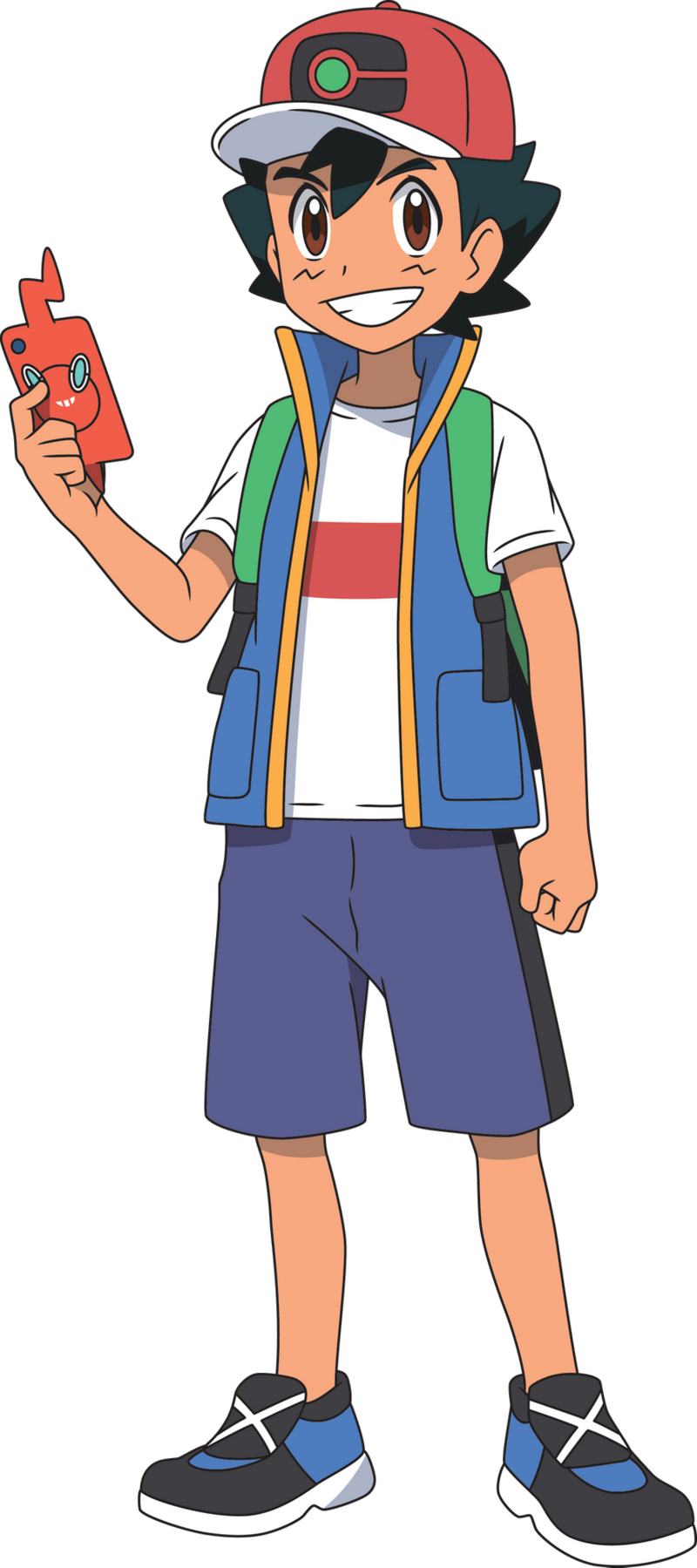 Personnage Pokemon Soleil Et Lune Sacha Ketchum — Poképédia