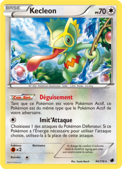 Kecleon (Noir & Blanc Glaciation Plasma 94)