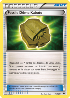 Fossile Dôme Kabuto (XY Impact des Destins 96)