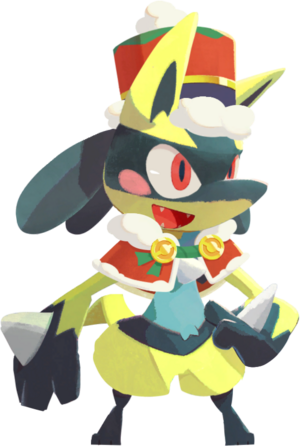 Lucario chromatique (Déguisement festif)-CM.png
