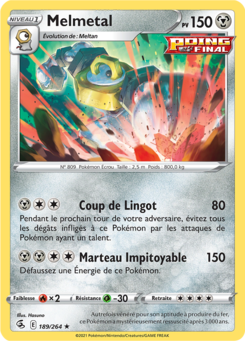 Melmetal (Épée et Bouclier Poing de Fusion 189)