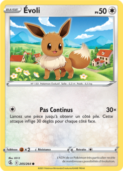 Évoli (Épée et Bouclier Poing de Fusion 205)