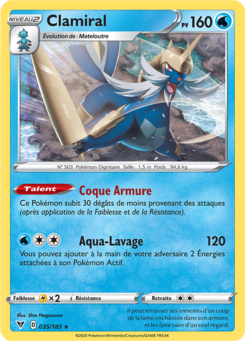 Clamiral (Épée et Bouclier Voltage Éclatant 035)