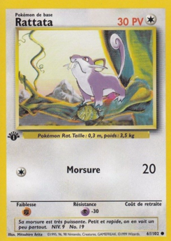 Rattata (Set de Base 61)
