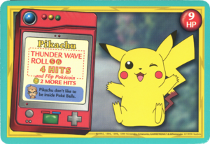 Pokémon Jr. - Carte Pikachu 1 verso.png
