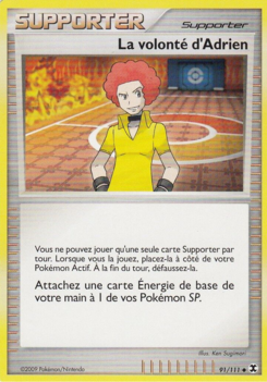 La volonté d'Adrien (Platine Rivaux Émergeants 91)