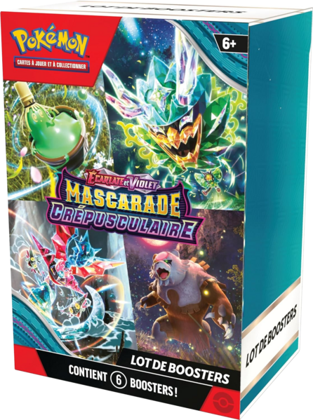 Fichier:Lot de boosters Écarlate et Violet Mascarade Crépusculaire.png