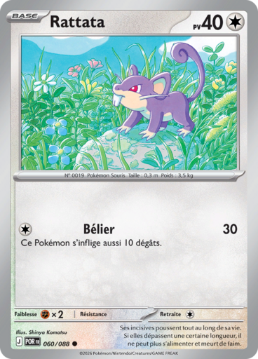 Rattata (Méga-Évolution Équilibre Parfait 060)