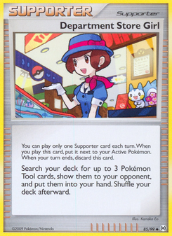 Department Store Girl (Platinum Arceus 85)