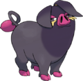 Artwork de Fragroin mâle pour Pokémon Écarlate et Violet.