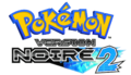 Logo français de Pokémon Noir 2.