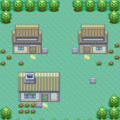 Bourg-en-Vol dans Pokémon Rubis et Saphir.