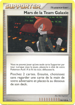 Mars de la Team Galaxie (Diamant & Perle Merveilles Secrètes 126)